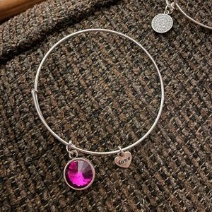 Dark Pink Love bracelet